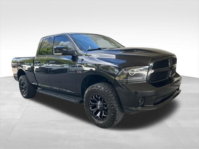 2017 RAM 1500 Night Quad Cab 4x4 64 Box
