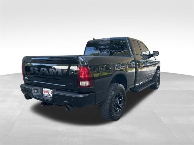 2017 RAM 1500 Night Quad Cab 4x4 64 Box