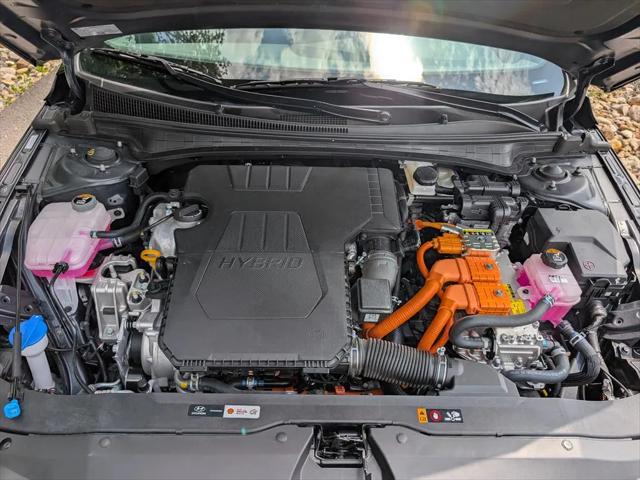 2024 Hyundai Elantra Hybrid Blue