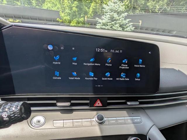 2024 Hyundai Elantra Hybrid Blue