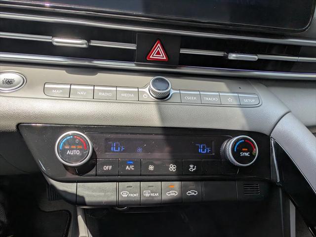 2024 Hyundai Elantra Hybrid Blue