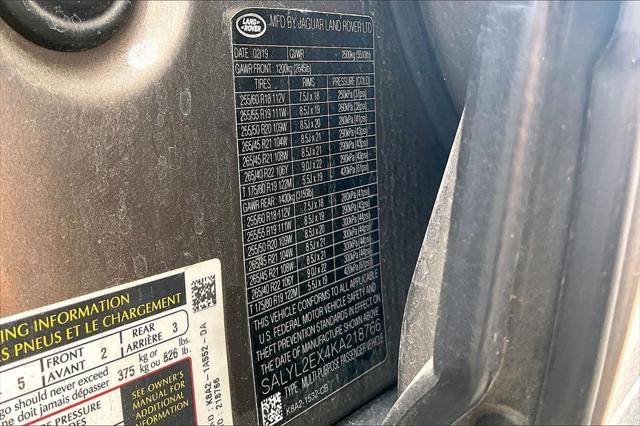 Used 2019 Land Rover Range Rover Velar For Sale in Olive Branch, MS