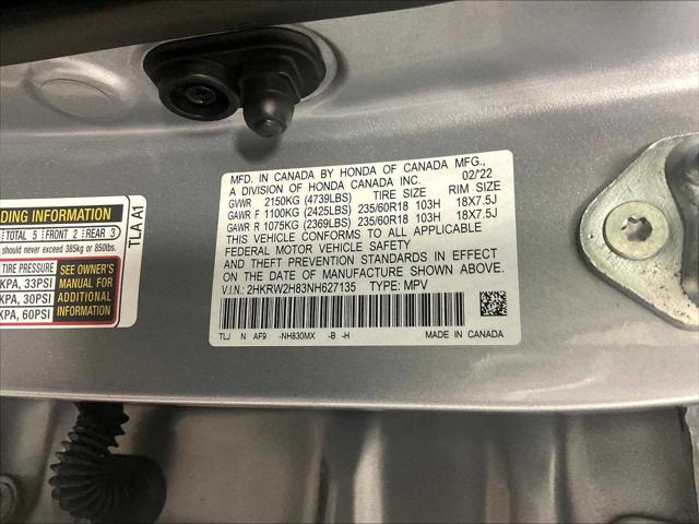 2022 Honda CR-V AWD EX-L