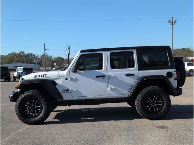 2024 Jeep Wrangler 4-Door Willys 4x4 2024 Jeep Wrangler 4-Door Willys 4x4