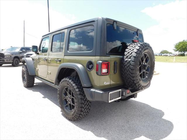 2025 Jeep Wrangler WRANGLER 4-DOOR WILLYS