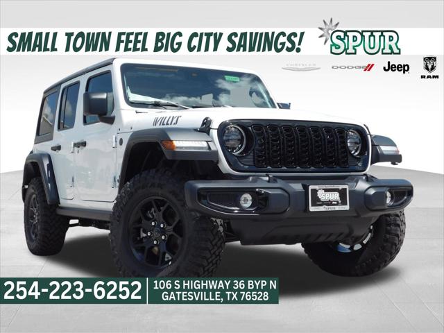 2025 Jeep Wrangler WRANGLER 4-DOOR WILLYS 2025 Jeep Wrangler WRANGLER 4-DOOR WILLYS