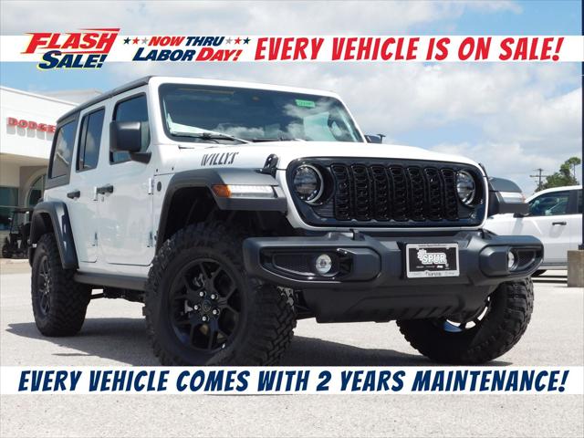 2025 Jeep Wrangler WRANGLER 4-DOOR WILLYS 2025 Jeep Wrangler WRANGLER 4-DOOR WILLYS