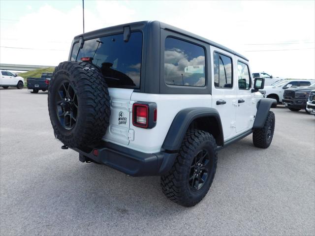 2025 Jeep Wrangler WRANGLER 4-DOOR WILLYS 2025 Jeep Wrangler WRANGLER 4-DOOR WILLYS