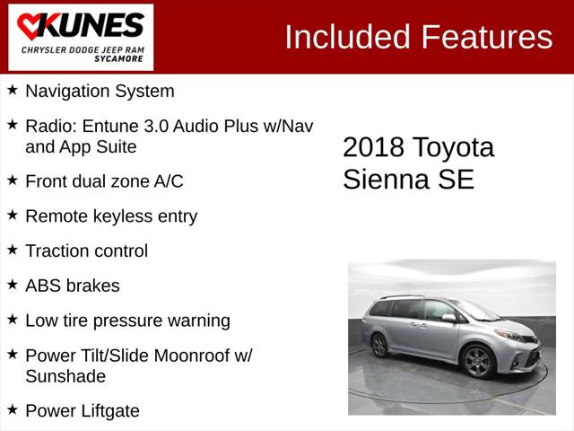 2018 Toyota Sienna SE 8 Passenger