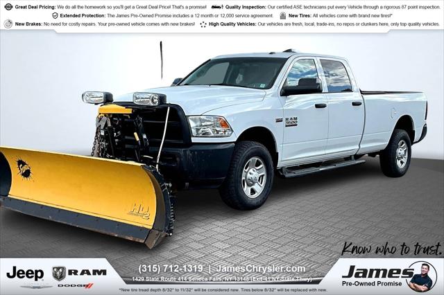 2018 RAM 3500 Tradesman Crew Cab 4x4 8 Box