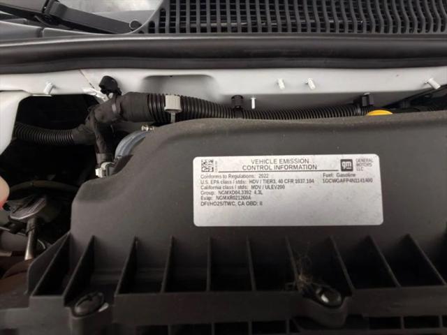2022 Chevrolet Express Cargo Van RWD 2500 Regular Wheelbase WT