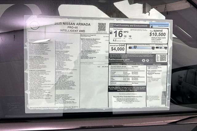 2025 Nissan Armada PRO-4X 4WD