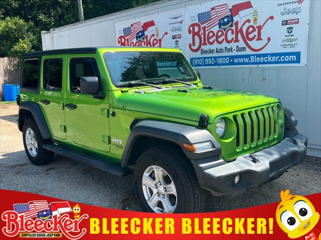 2018 Jeep Wrangler Unlimited Sport S 4x4
