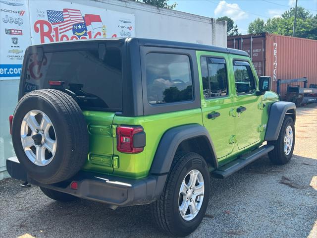 2018 Jeep Wrangler Unlimited Sport S 4x4