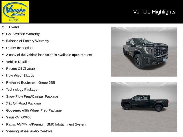 2024 GMC Sierra 2500HD 4WD Crew Cab Standard Bed Denali Ultimate