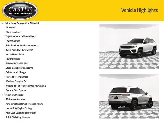 2025 Jeep Grand Cherokee GRAND CHEROKEE ALTITUDE X 4X4