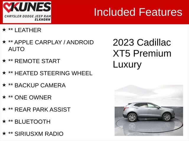 2023 Cadillac XT5 AWD Premium Luxury