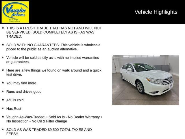 2011 Toyota Avalon Limited