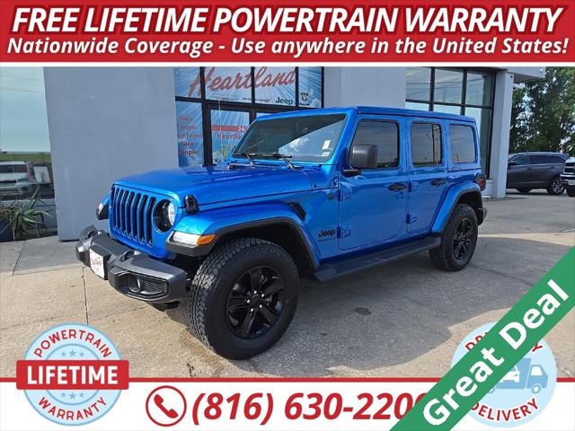 2023 Jeep Wrangler 4-Door Sahara Altitude 4x4