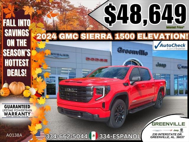2024 GMC Sierra 1500 4WD Crew Cab Short Box Elevation with 3SB 2024 GMC Sierra 1500 4WD Crew Cab Short Box Elevation with 3SB