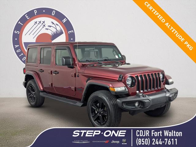 2021 Jeep Wrangler Unlimited Sahara Altitude 4x4