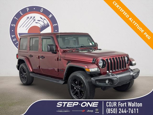 2021 Jeep Wrangler Unlimited Sahara Altitude 4x4