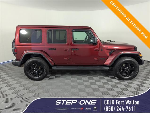 2021 Jeep Wrangler Unlimited Sahara Altitude 4x4