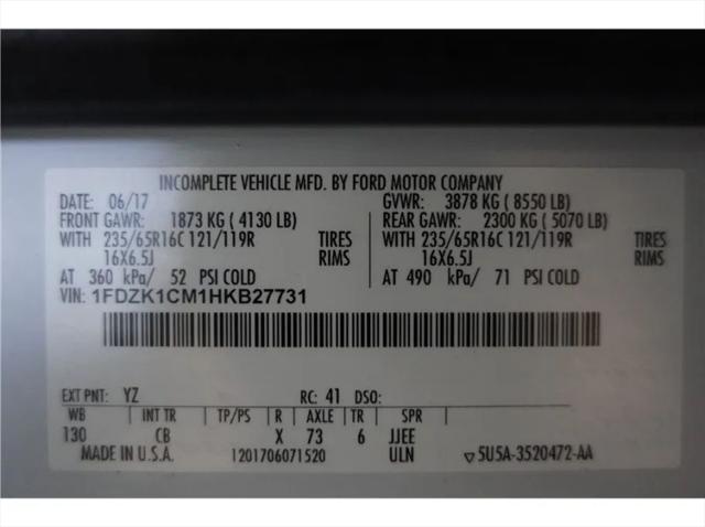 2017 Ford Transit XLT