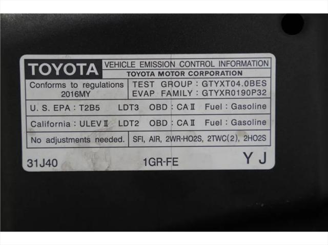 2016 Toyota 4Runner SR5