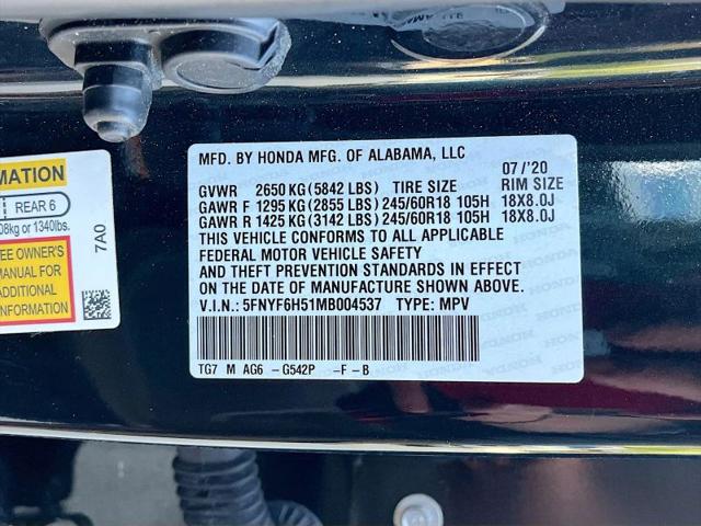 2021 Honda Pilot AWD EX-L
