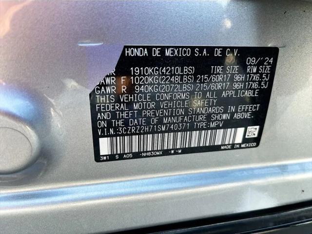 2025 Honda HR-V AWD EX-L