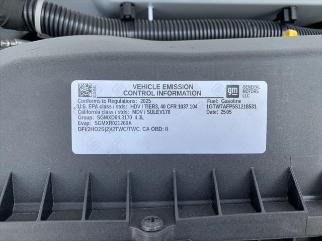 2025 GMC Savana Cargo RWD 2500 Regular Wheelbase Work Van
