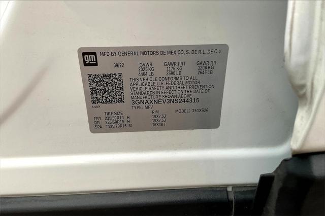 Used 2022 Chevrolet Equinox For Sale in OLIVE BRANCH, MS