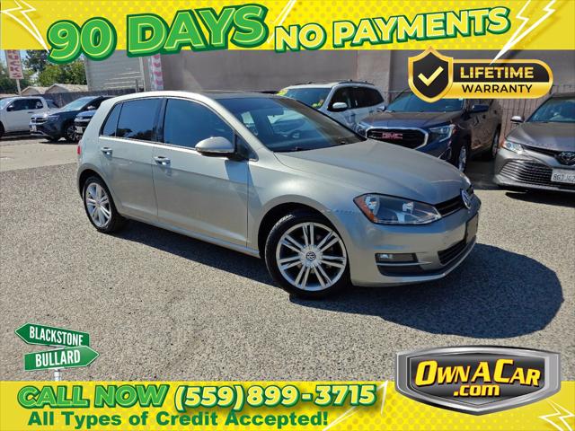2016 Volkswagen Golf TSI SE 4-Door for sale in Fresno, CA