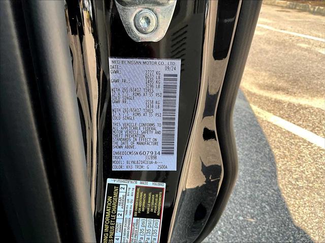 2025 Nissan Frontier King Cab SV 4x4