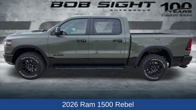 2026 RAM Ram 1500 RAM 1500 REBEL CREW CAB 4X4 57 BOX 2026 RAM Ram 1500 RAM 1500 REBEL CREW CAB 4X4 57 BOX