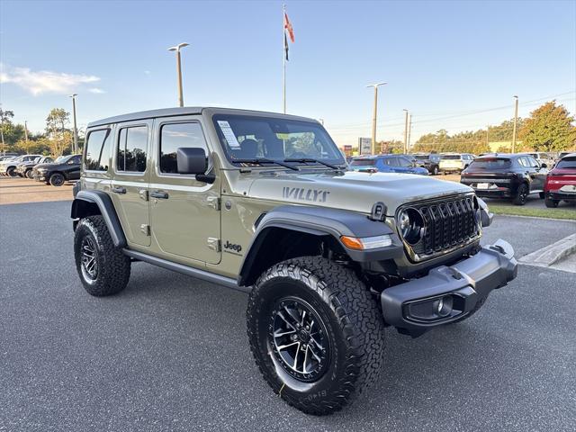 2025 Jeep Wrangler WRANGLER 4-DOOR WILLYS 2025 Jeep Wrangler WRANGLER 4-DOOR WILLYS