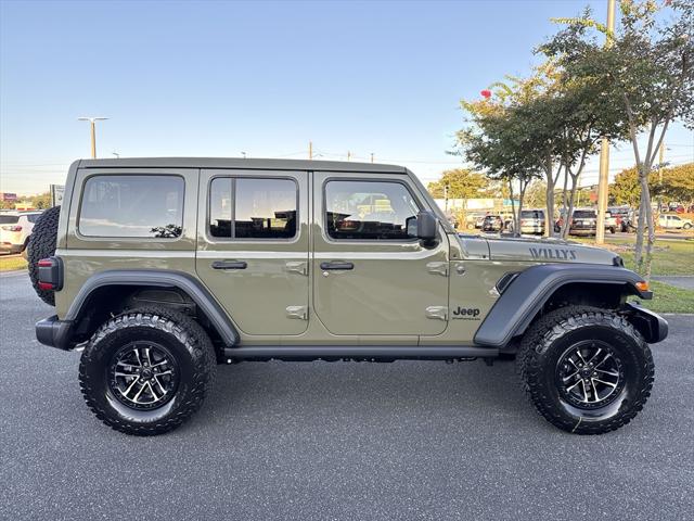 2025 Jeep Wrangler WRANGLER 4-DOOR WILLYS 2025 Jeep Wrangler WRANGLER 4-DOOR WILLYS
