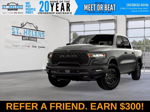 2026 RAM Ram 1500 RAM 1500 REBEL CREW CAB 4X4 57 BOX