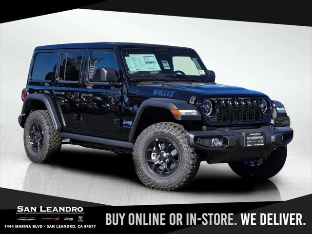 2025 Jeep Wrangler 4xe WRANGLER 4-DOOR WILLYS 4xe