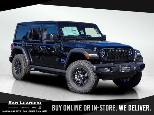 2025 Jeep Wrangler 4xe WRANGLER 4-DOOR WILLYS 4xe