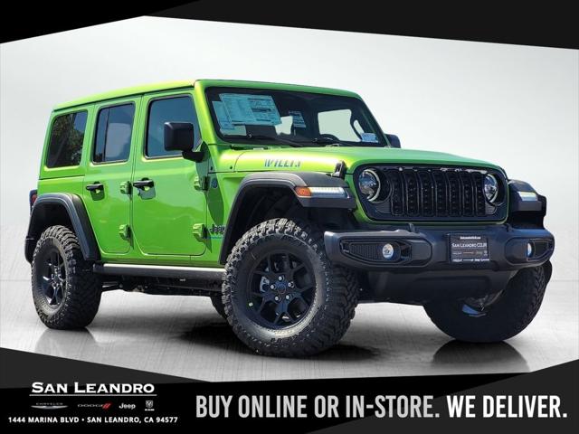 2025 Jeep Wrangler 4xe WRANGLER 4-DOOR WILLYS 4xe