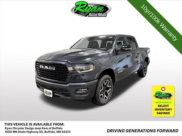 2026 RAM Ram 1500 RAM 1500 LARAMIE CREW CAB 4X4 57 BOX