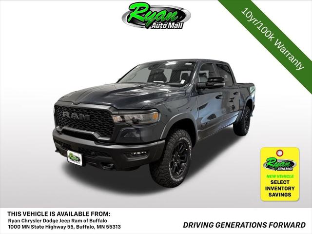 2026 RAM Ram 1500 RAM 1500 REBEL CREW CAB 4X4 57 BOX