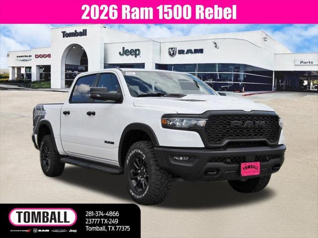 2026 RAM Ram 1500 RAM 1500 REBEL CREW CAB 4X4 57 BOX