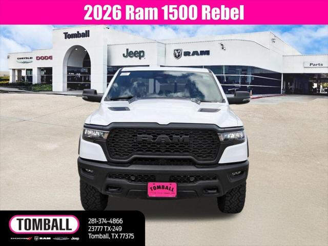 2026 RAM Ram 1500 RAM 1500 REBEL CREW CAB 4X4 57 BOX