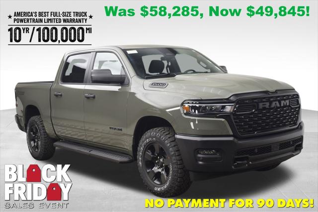 2026 RAM Ram 1500 RAM 1500 WARLOCK CREW CAB 4X4 57 BOX