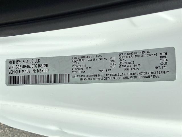 2026 Ram 2500 Tradesman Regular Cab 4x2 8' Box