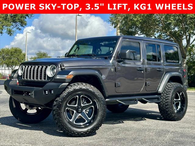 2025 Jeep Wrangler 4-Door Sahara 4x4 for sale in New Port Richey, FL