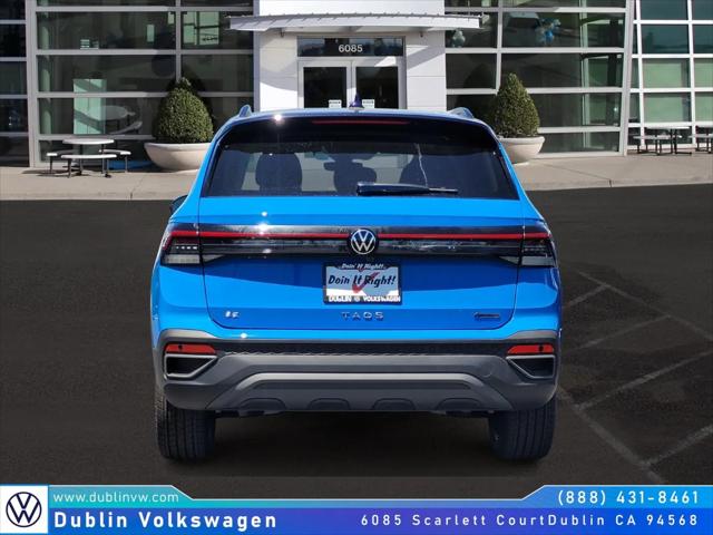 2025 Volkswagen Taos 1.5T SE Black